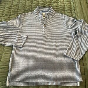 Johnnie-o Hangin’ Out Gray Quarter Zip